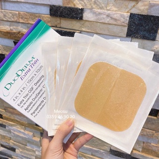 Tặng kim Lancets. Miếng dán vết thương Duoderm extra thin