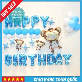Trang Trí Sinh Nhật Bé Trai Tuổi Khỉ, Combo Trang Trí Sinh Nhật Đẹp, Bóng Bay Sinh Nhật Rẻ Đẹp 🌸FREEESHIP🌸