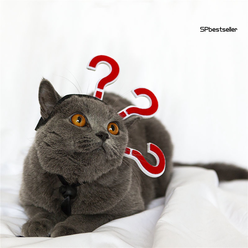 Băng đô hình bím tóc dễ thương sáng tạo thời trang cho thú cưng