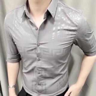 Áo sơmi nam lụa tay dài mẫu mới