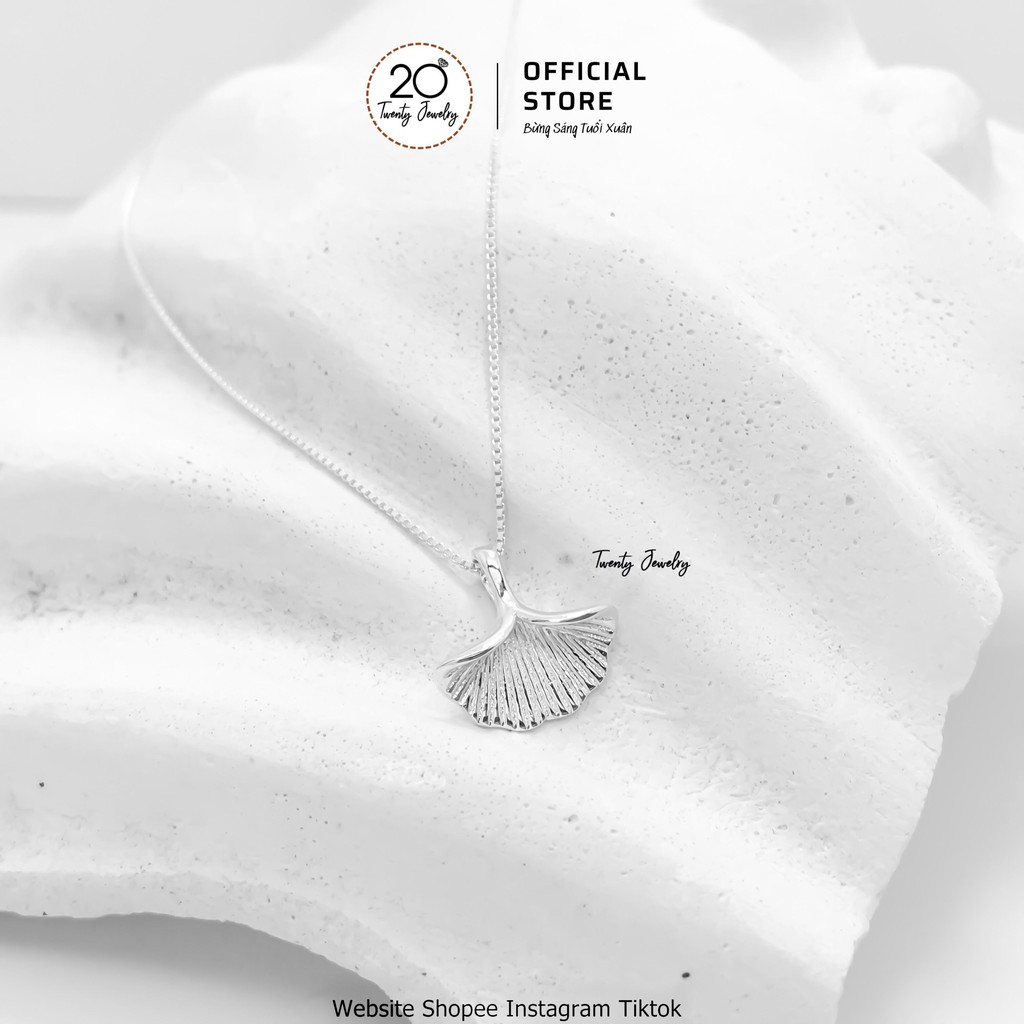 Dây Chuyền Nữ Bạc S925 Vỏ Sò VCVAA008. Vòng Cổ Nữ Bạc 20Silver