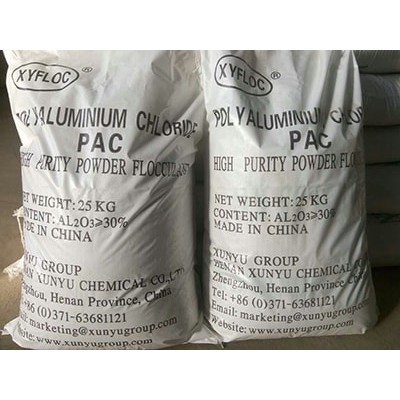 Hóa chất trợ lắng bể bơi PAC 25KG/bao