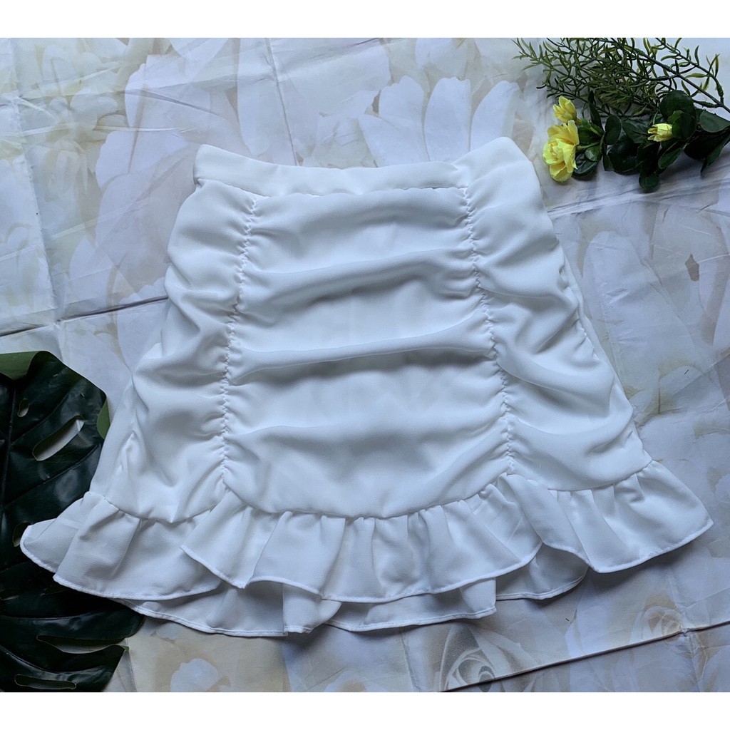 Váy đuôi cá cạp cao_chân váy ôm body có nhúng ( có quần trong) | BigBuy360 - bigbuy360.vn