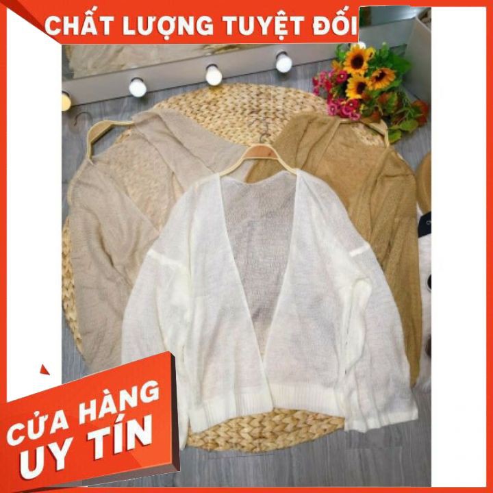 áo mặc du lịch, đi biển, đi chơi _Áo khoác len cardigan hót 2020 ( ảnh thật + quà tặng)