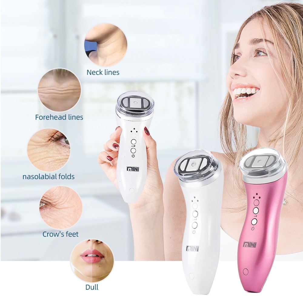 foreverlily Máy Mát Xa Nâng Cơ Mặt CổCổ Tần Số Sóng Siêu Âm Máy Hifu lưỡng cực