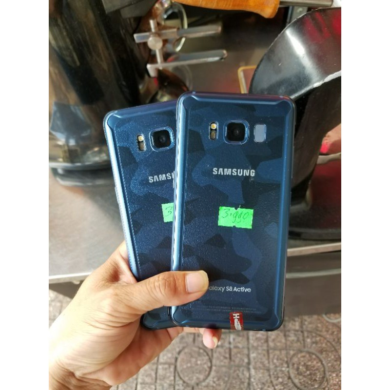 ĐIỆN THOẠI SAMSUNG S8 ACTIVE AT&T MÀU XANH CAMO ĐỘC HIẾM