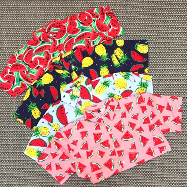 Sơ mi hoa quả thần thánh Unisex