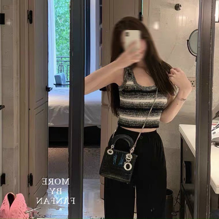 Áo len 3 lỗ quảng châu phối màu