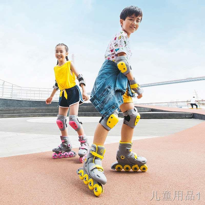 Xiaomi Xiaoxun giày patin nội tuyến trượt băng trẻ em trai gái người mới bắt đầu chuyên nghiệp có thể điều chỉnh