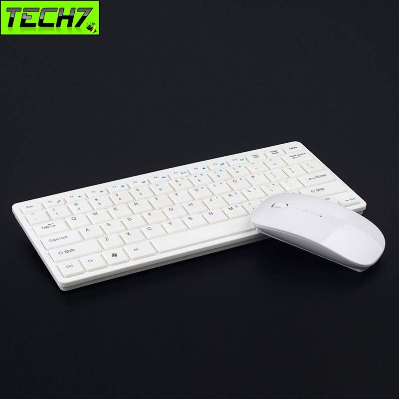 Bộ Bàn Phím Chuột không dây W28 mini White