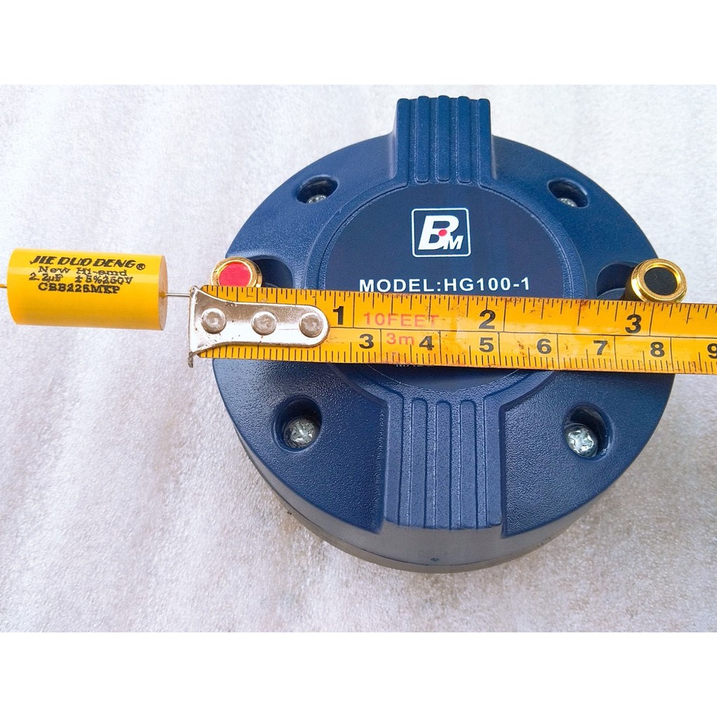 CỦ LOA TREBLE SÂN KHẤU BM AUDIO CÔN 35MM + TỤ 2,2MF - GIÁ 1 LOA