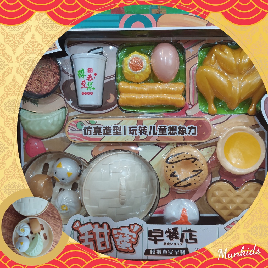 Đồ Chơi Nấu Ăn DIMSUM 88 Chi Tiết Đồ chơi nấu ăn Cho Bé Thỏa Sức Bày Biện và Vui Chơi