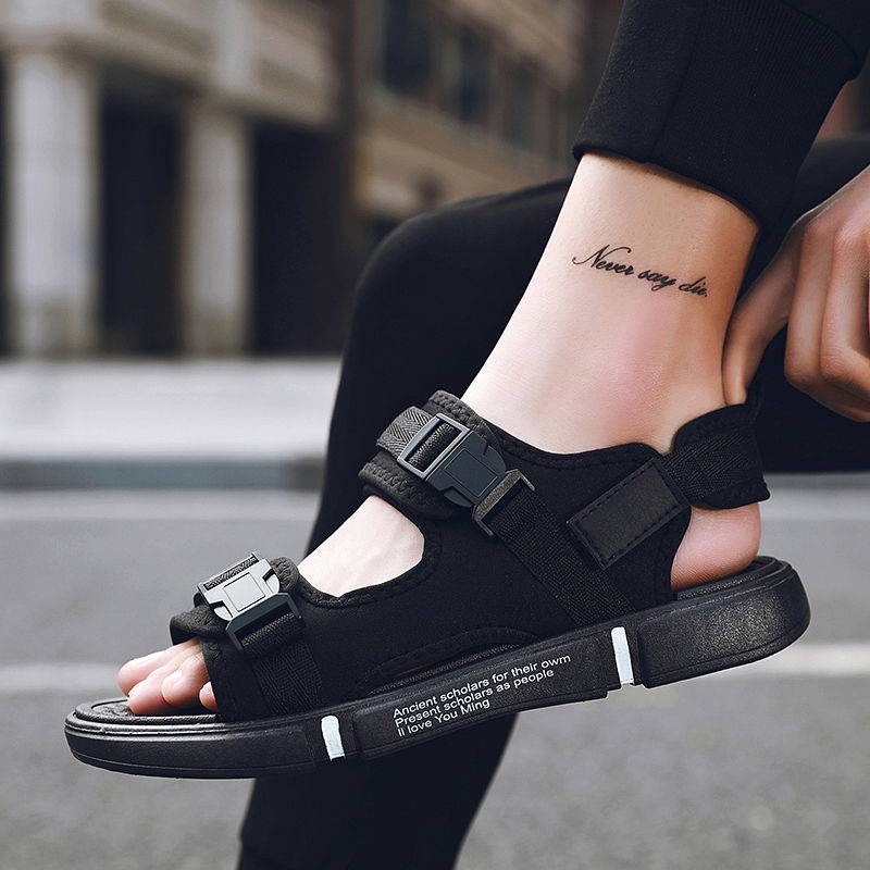 dép nam cao cấp Sandal Nam Phong Cách Mới Hợp Thời Trang