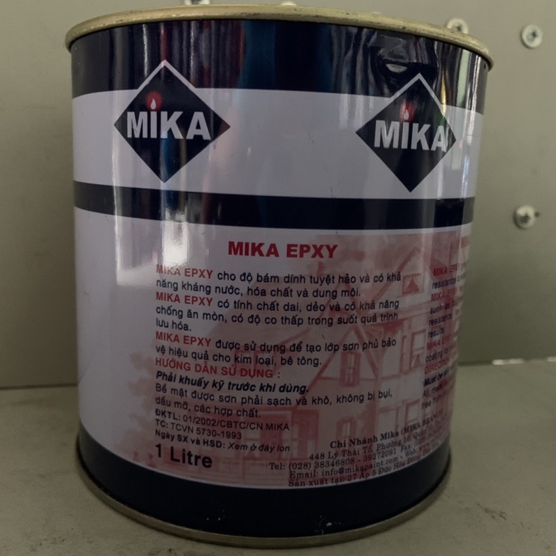 Sơn lót Mika Epoxy 2 thành phần 004 Hàng Chính Hãng