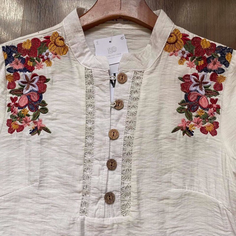 Áo ZR Tằm Thêu Hoa