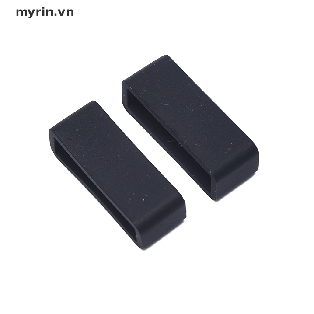 Set 2 Vòng Cao Su Silicon Nhiều Màu Giữ Dây Đồng Hồ Đeo Tay