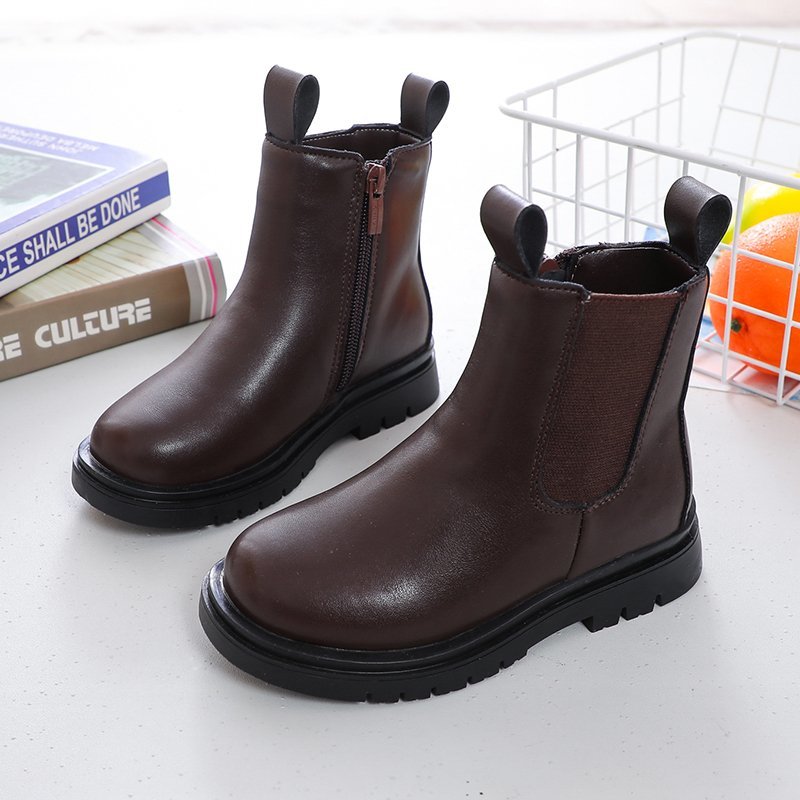 Giày bốt từ cotton giữ ấm thời trang dành cho bé gái