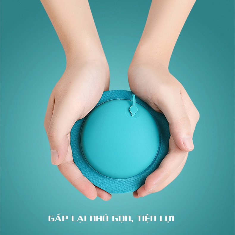 Gối hơi gấp gọn tự bơm hơi nhựa PVC phù hợp văn phòng du lịch cắm trại