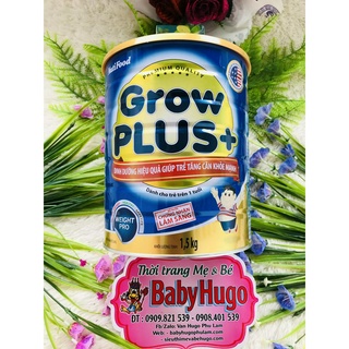 Sữa Bột Nutifood Grow Plus+ Xanh Hộp 1,5kg