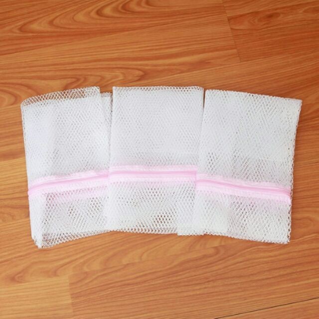 Túi lưới giặt đồ cho máy giặt, túi giặt cao cấp vải mịn size 50*60cm