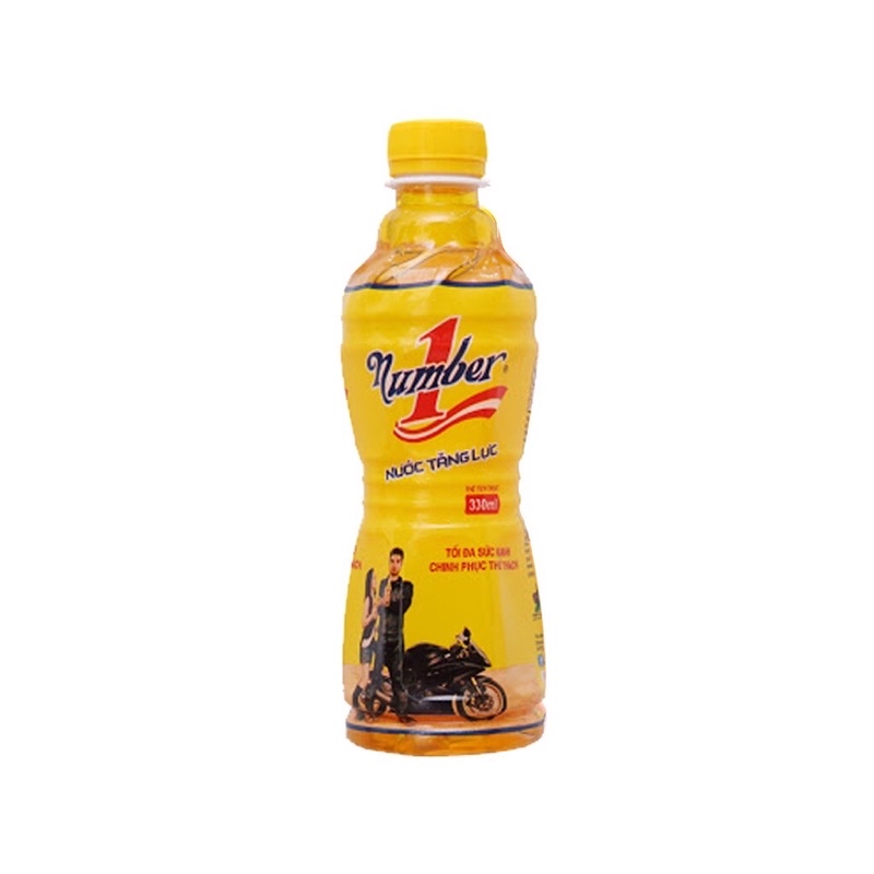 Lốc 6 Chai Nước Tăng Lực Number 1 Chai 330ml