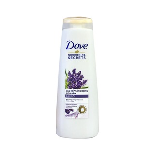Dầu gội dầu xả dove hoa oải hương pháp & lá hương thảo 340g