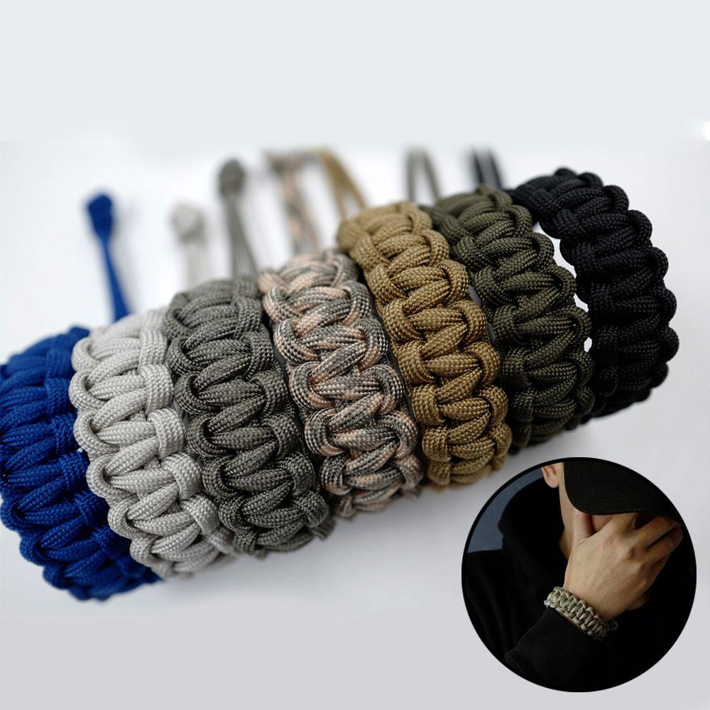 MUVAKO 1 Vòng Tay Sinh Tồn  Dây Paracord Dễ Điều Chỉnh Chất Lượng Cao