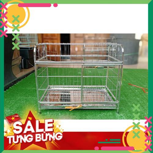 LỒNG NUÔI CHÓ MÈO BẰNG INOX - ĐỦ SIZE - BẢO HÀNH CHẤT LƯỢNG