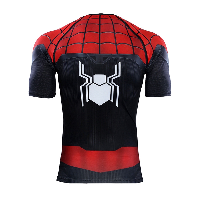 Áo Thun Tay Dài / Tay Ngắn Tuỳ Chọn Họa Tiết In Hình Người Nhện 3D Cá Tính Cho Nam
