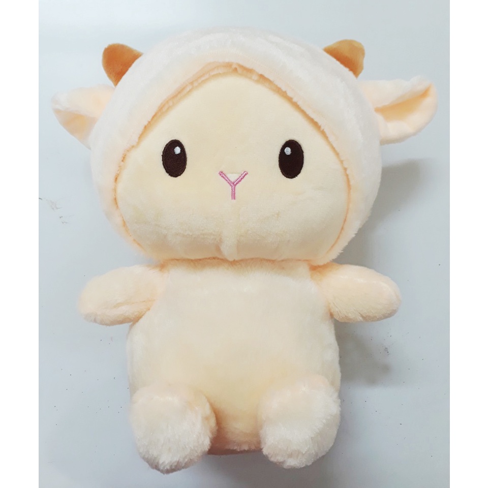 Gấu bông chú cừu con dễ thương cho bé (25Cm) siêu mềm mịn, an toàn, hàng cao cấp loại 1