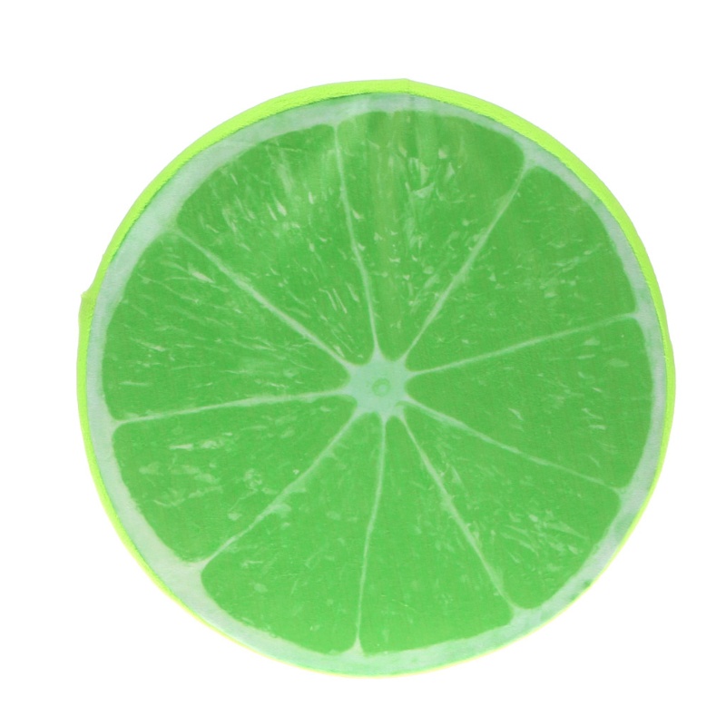 Gối Đệm Tròn Mềm Mại Hình Trái Cam / Trái Cây Dễ Thương