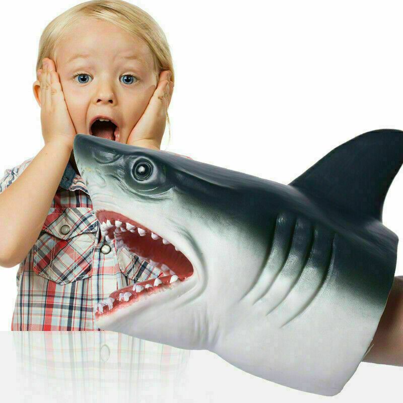 Mới Rối Tay Hình Đầu Cá Mập Ngộ Nghĩnh Cho Bé