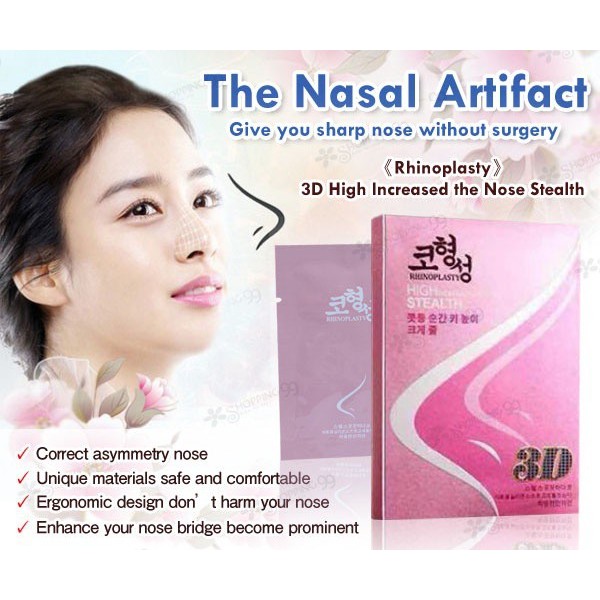 Combo 3 Bộ Sụn Nâng Mũi 3D Hàn Quốc Snm