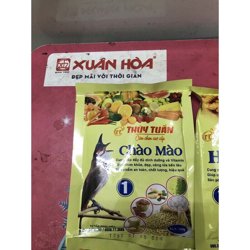 CÁM CHIM THUÝ TUẤN CHÀO MÀO, MI, CHOÈ số 1 100g