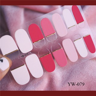 Miếng dán móng tay - Nail Wraps (14 miếng dán khô)