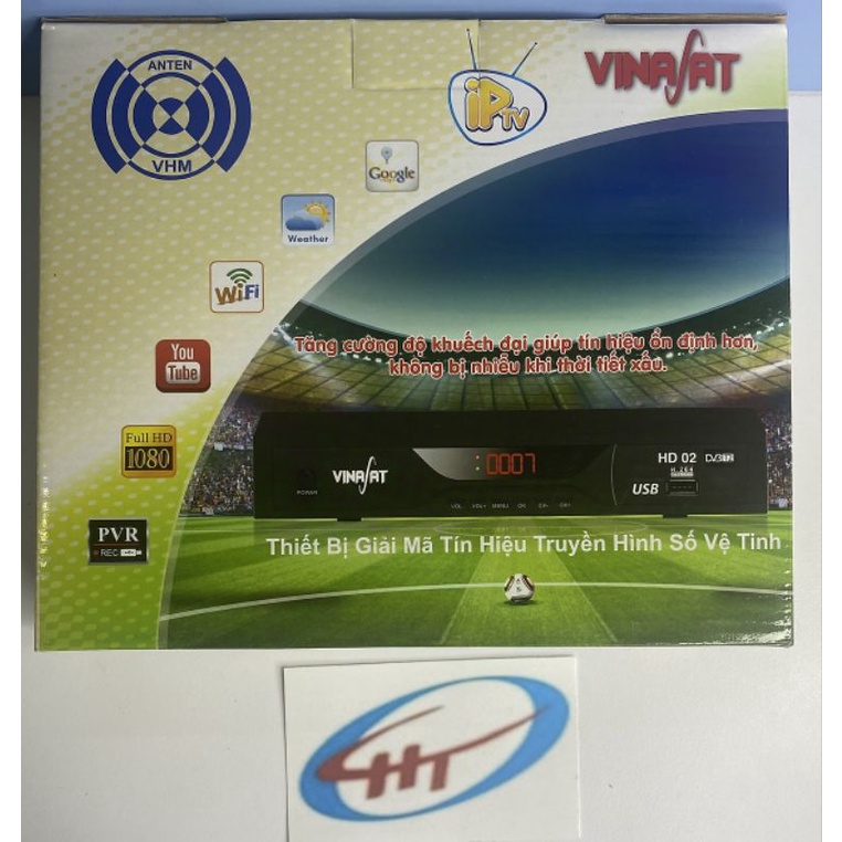 Bộ Đầu Thu Truyền Hình Vệ Tinh Vinasat HD02
