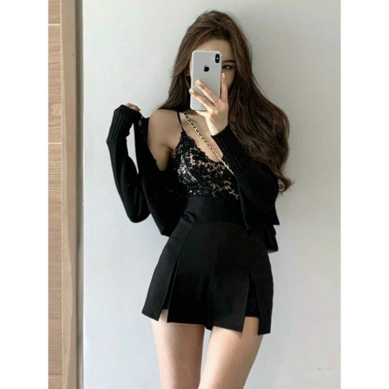 Quần short <3 FREESHIP <3 Quần Short Nữ giả váy vạt 2 bên siêu Hot_VB222 | BigBuy360 - bigbuy360.vn