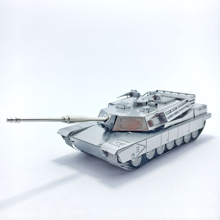 Mô Hình 3D Kim Loại Xe Tăng M1 Abrams Của Mỹ (chưa ráp)