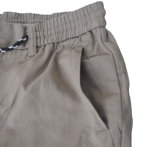 Quần Short Kaki Nam - Quần Ngố Nam Vải Kaki Có Khóa Kéo chất nam tính dáng ống xuông thoải mái