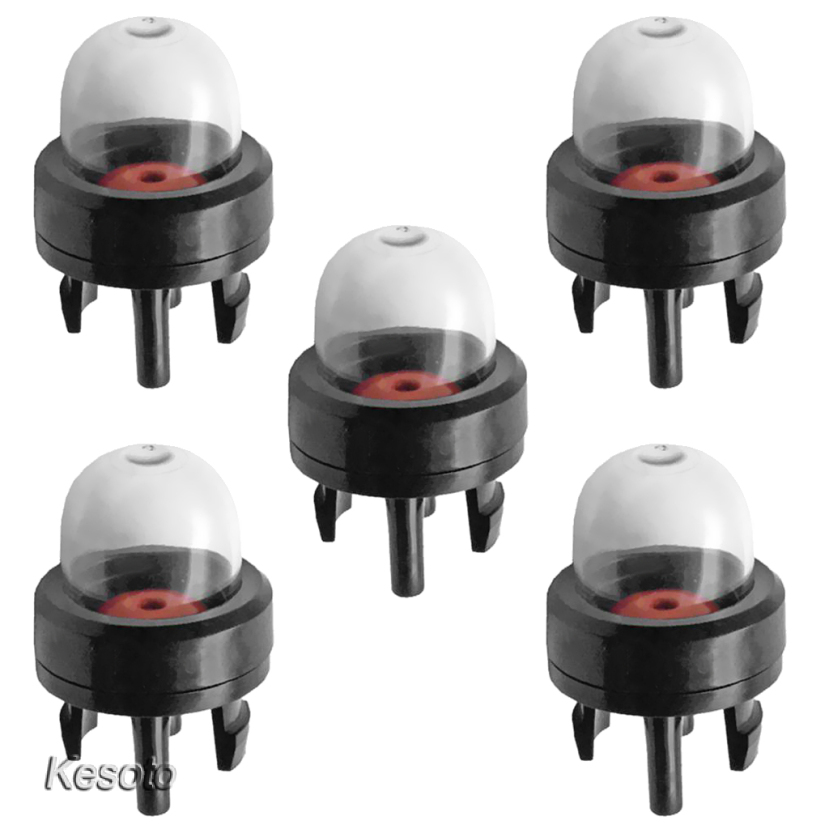 [KESOTO]5 Piece General Snap-In Primer Fuel Bulb for Stihl / Weed Eater / McCulloch