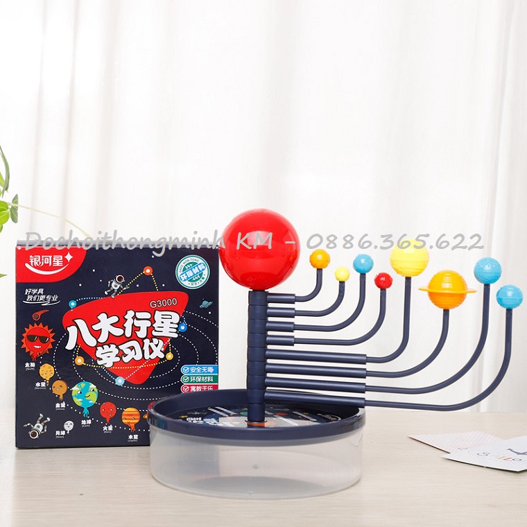 Đồ chơi lắp ghép Mô hình hệ mặt trời 9 hành tinh