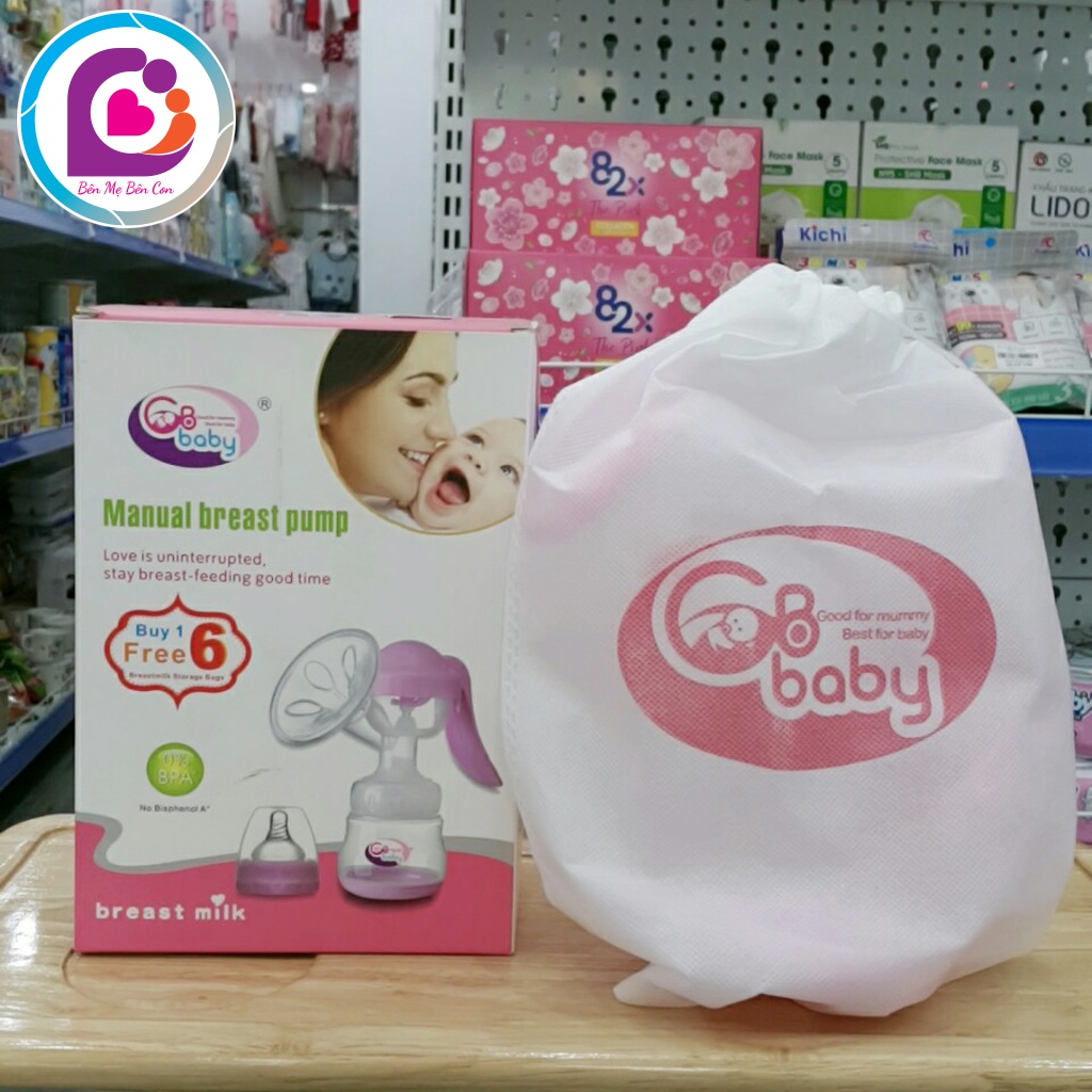 Máy hút sữa cầm tay GB-Baby Hàn Quốc  Tặng kèm túi trữ sữa