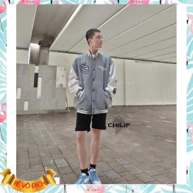 Áo Khoác BOMBER Nỉ CS Thời Trang Cực Chất