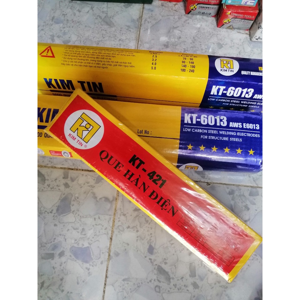 Que hàn sắt Kim Tín 2.5mm Khối lượng 2.5kg