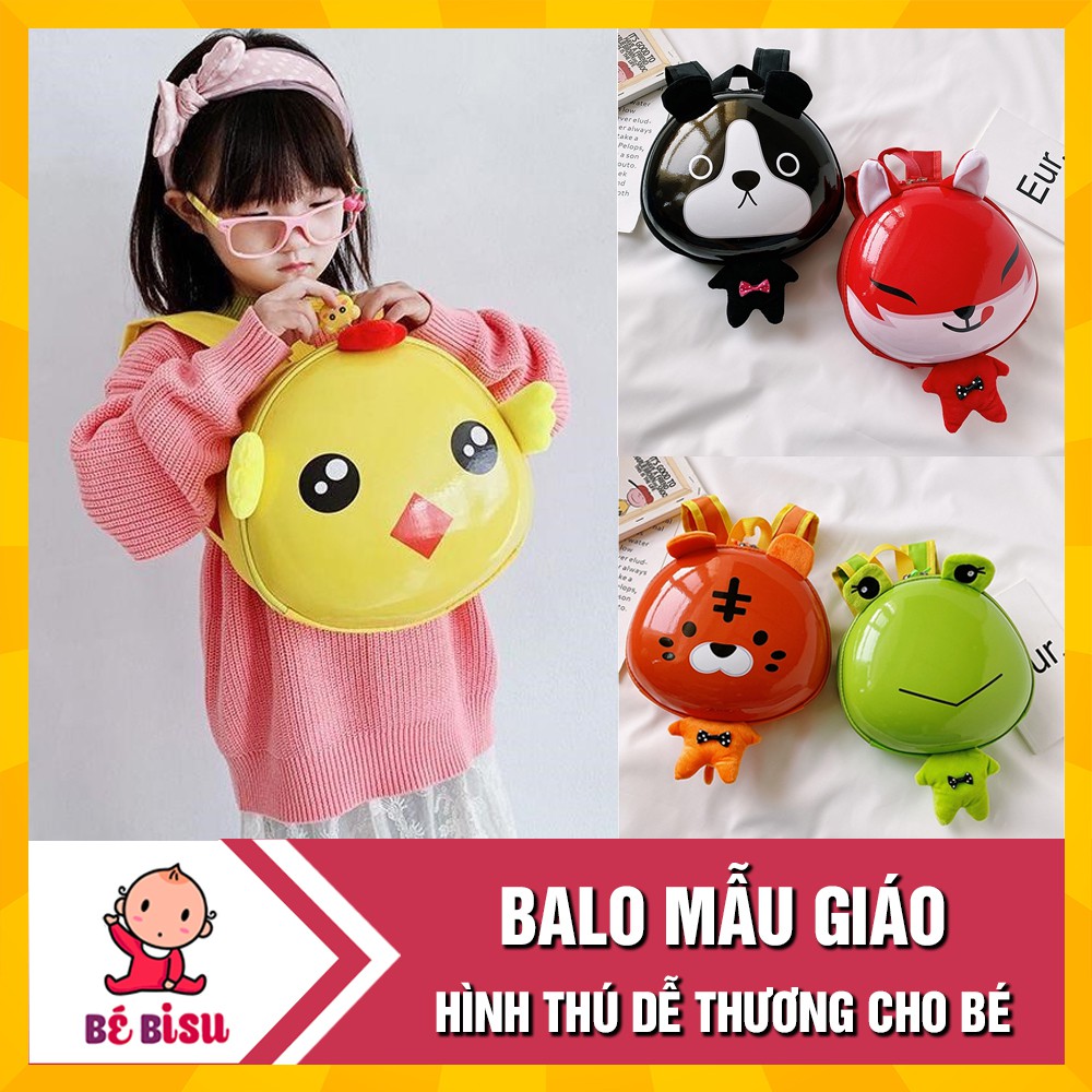 [Mã FMCG8 giảm 8% đơn 500K] Balo hình thú chống nước đáng yêu cho bé/ Balo trứng