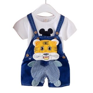 Set yếm + áo bé trai bé gái