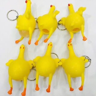 Móc Khoá gà đẻ trứng
