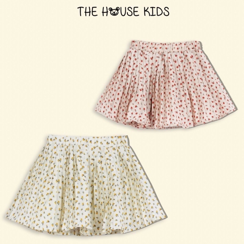 Chân Váy Cho Bé Gái Hoạ Tiết Cao Cấp THE HOUSE KIDS Hoa Nhí