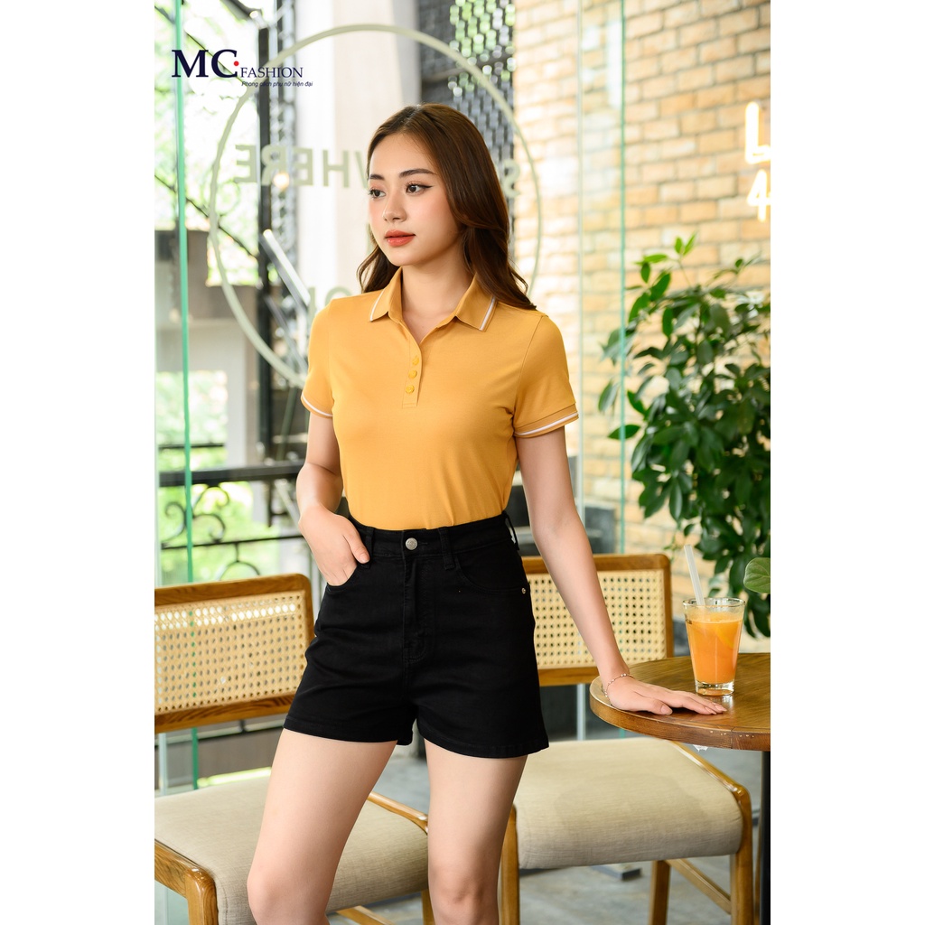 Áo thun polo nữ MC Fashion cơ bản thiết kế đẹp nhiều màu và thanh lịch A221