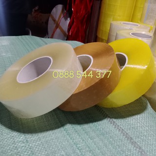 Băng dính 1kg/ cuộn lõi nhựa mỏng 3 ly